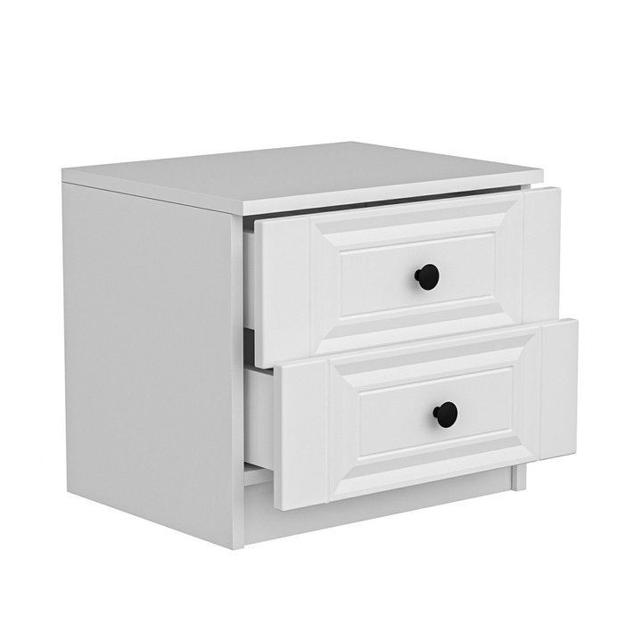 Hanah Home Mesita de Noche Kale - 4923 Blanco